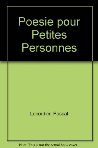 Poesie pour Petites Personnes