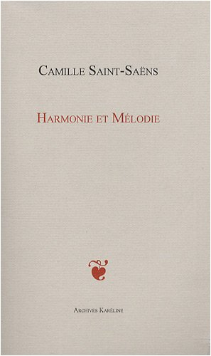 Harmonie et mélodie