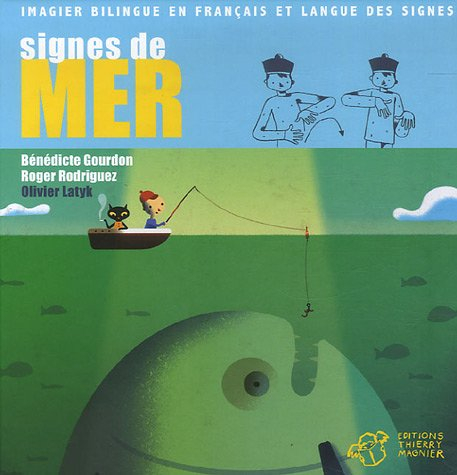 Signes de mer : imagier bilingue en français et langue des signes