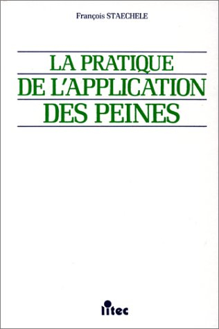 Le juge de l'application des peines