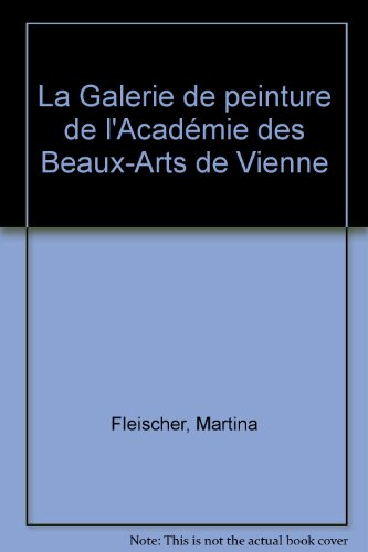 la galerie de peinture de l'académie des beaux-arts de vienne