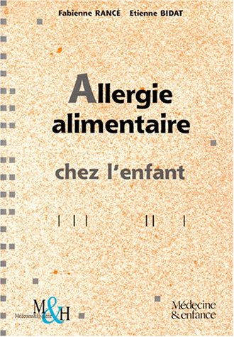 Allergie alimentaire chez l'enfant