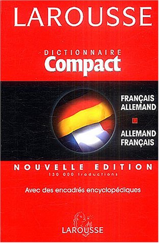 Dictionnaire compact français-allemand, allemand-français. Kompakt Wörterbuch : Französisch-Deutsch,