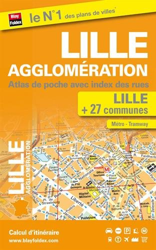 Lille agglomération : atlas de poche avec index des rues