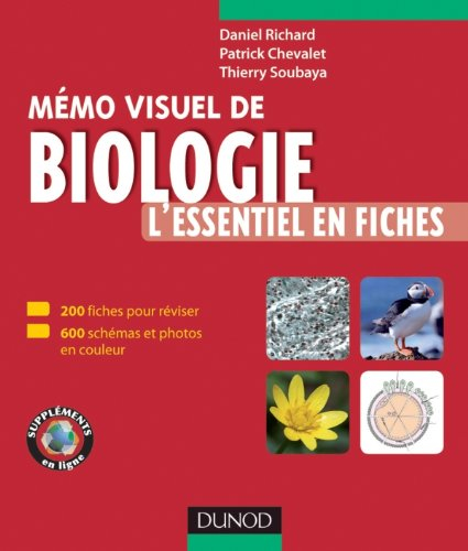 Mémo visuel de biologie : l'essentiel en fiches