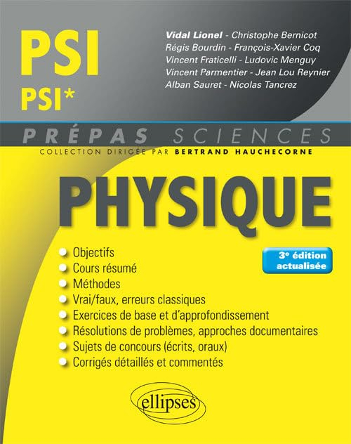 Physique PSI, PSI*
