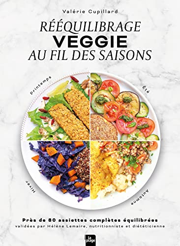 Rééquilibrage veggie au fil des saisons : près de 80 assiettes complètes équilibrées