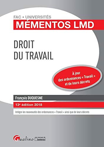 Droit du travail : 2018