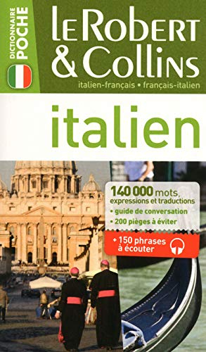 Le Robert & Collins dictionnaire poche : italien-français, français-italien