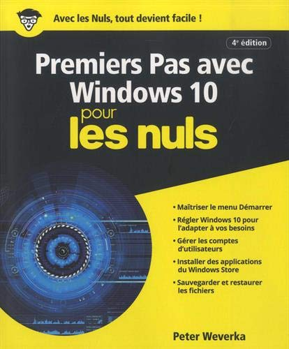 Premiers pas avec Windows 10 pour les nuls