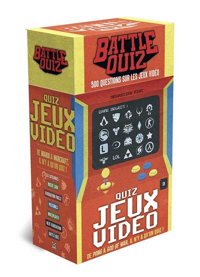 Battle quiz : quiz jeux vidéo : 500 questions sur les jeux vidéo