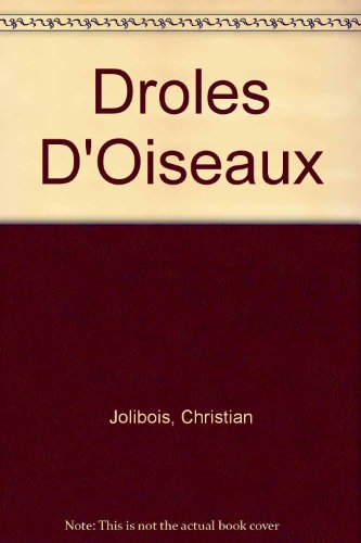 Drôles d'oiseaux