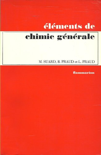 eléments de chimie générale