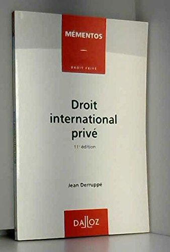 droit international privé