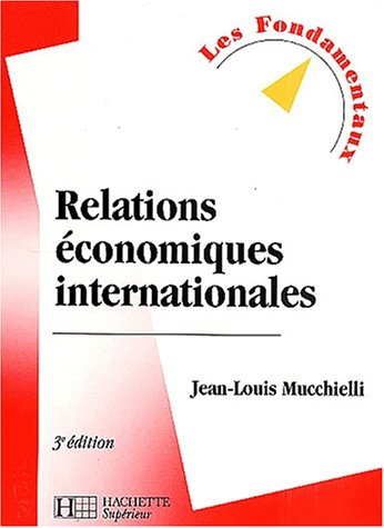 relations économiques internationales, 3e édition