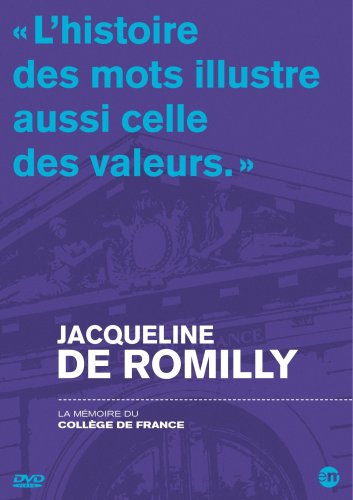 la mémoire du collège de france : jacqueline de romilly