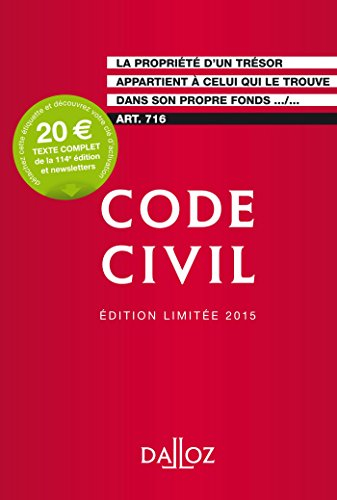 Code civil 2015