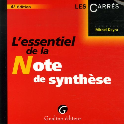 L'essentiel de la note de synthèse