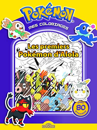 Pokémon, mes coloriages : les premiers Pokémons d'Alola