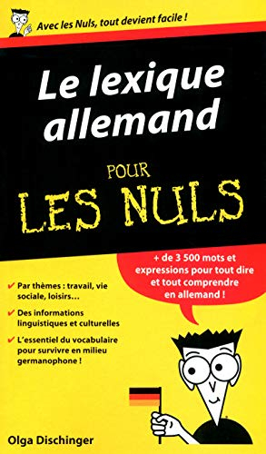 Le lexique allemand pour les nuls