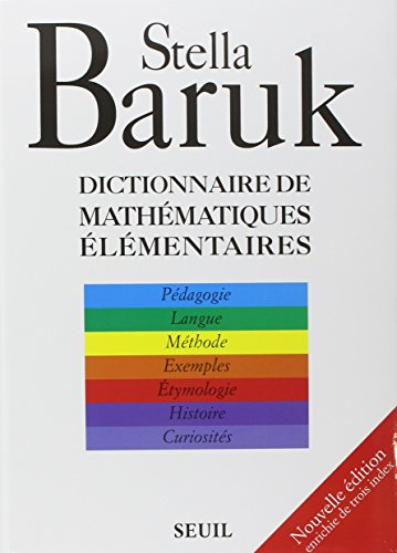 Dictionnaire de mathématiques élémentaires