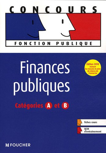 Finances publiques : catégories A et B