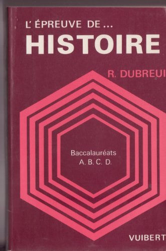 Histoire : baccalauréats A, B, C, D