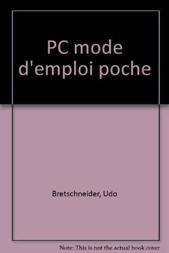 PC mode d'emploi