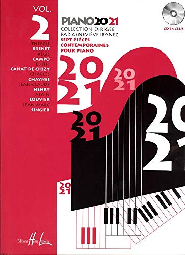 Sept pièces contemporaines pour piano, tome 2 : Piano 20 21
