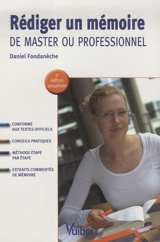 Rédiger un mémoire de master ou professionnel