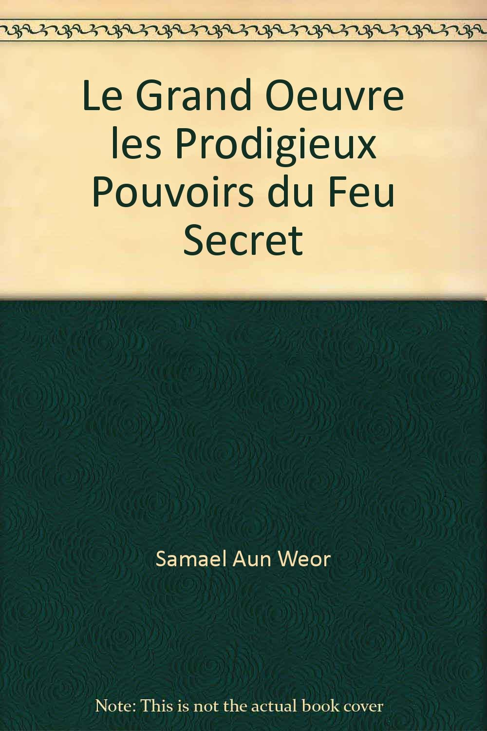 Le grand oeuvre les prodigieux pouvoirs du feu secret