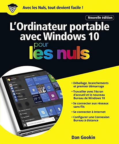 L'ordinateur portable avec Windows 10 pour les nuls