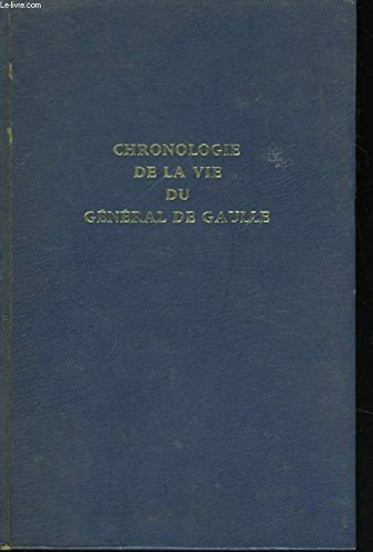 chronologie de la vie du general de gaulle