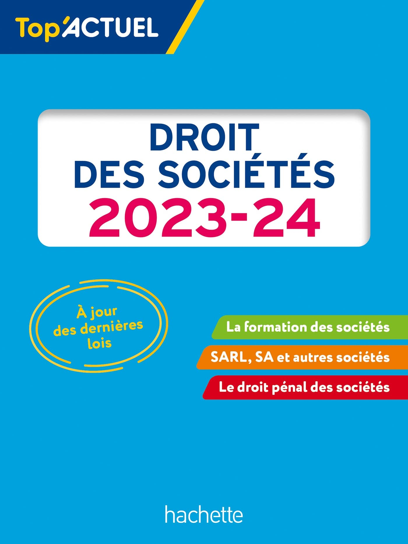 Droit des sociétés : 2023-2024