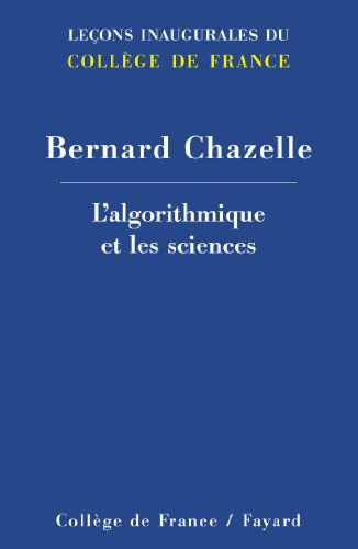 L'algorithmique et les sciences