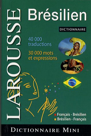 Mini-dictionnaire français-brésilien, brésilien-français. Dicionario mini português francês, francês