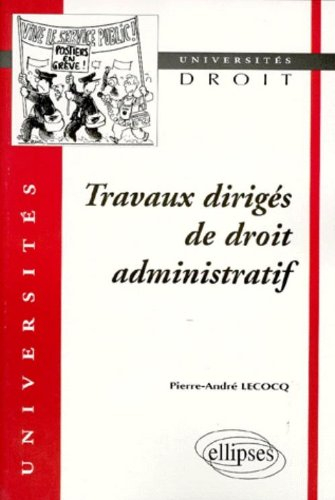 Travaux dirigés de droit administratif