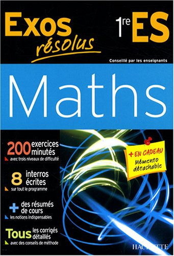 Maths 1re ES