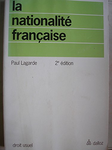 nationalite française 2e ed