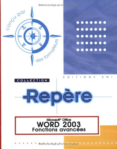 Word 2003 : fonctions avancées
