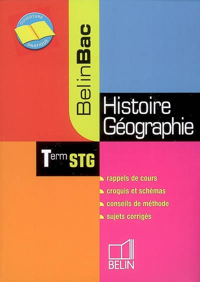 Histoire géographie terminale STG