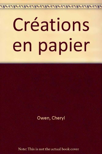 Créations en papier