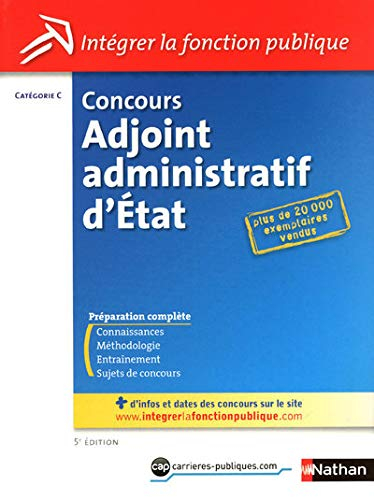 Concours adjoint administratif, catégorie C