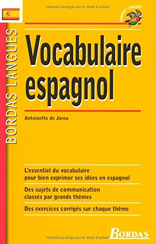 Vocabulaire espagnol